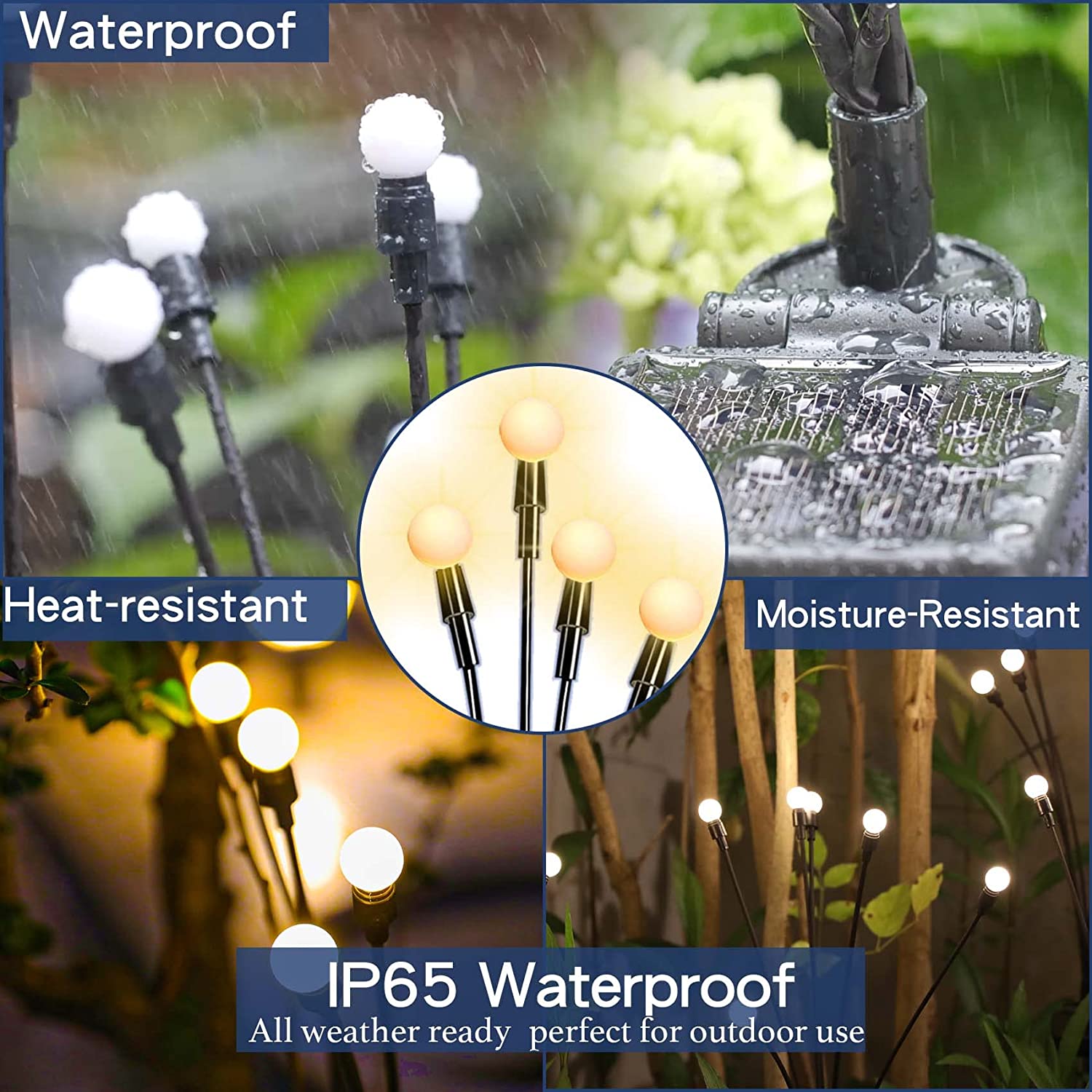 Solar LED Light Outdoor Garden Lights