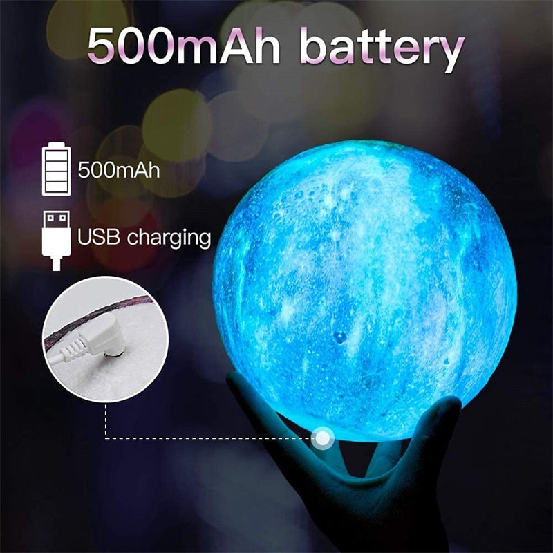 Moon Lamp Kids Night Light Galaxy Lamp