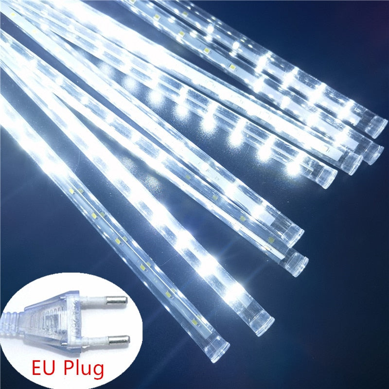 Solar LED Meteor Shower Light Holiday String Light