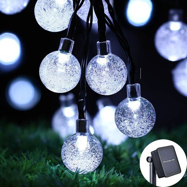 8 Modes Solar Light Crystal ball