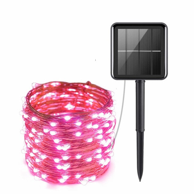 New Year Solar Lamp LED Outdoor