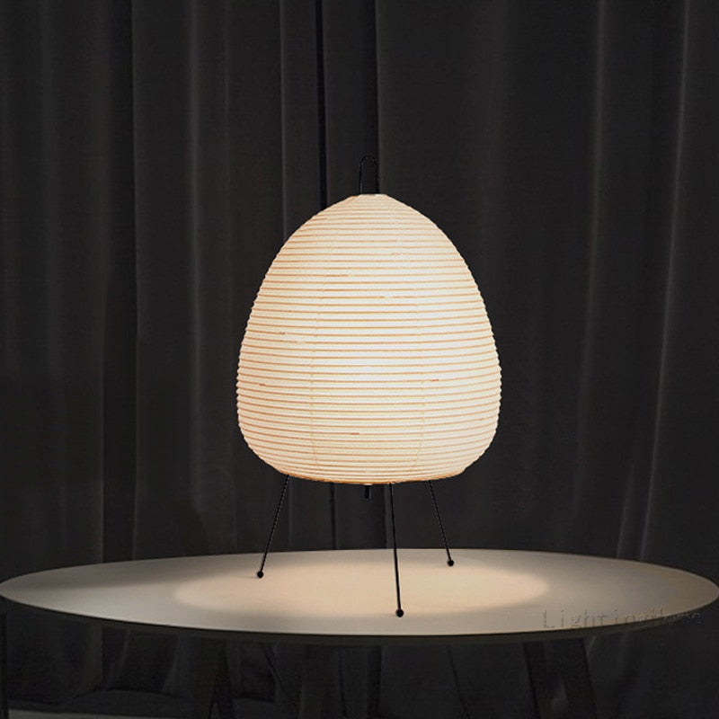 Japanese Design Akari Wabi-sabi Yong Table Lamp