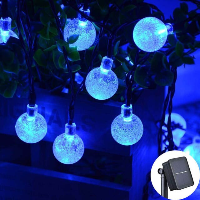 8 Modes Solar Light Crystal ball