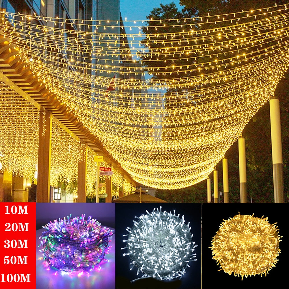 Led String Garland Christmas Light