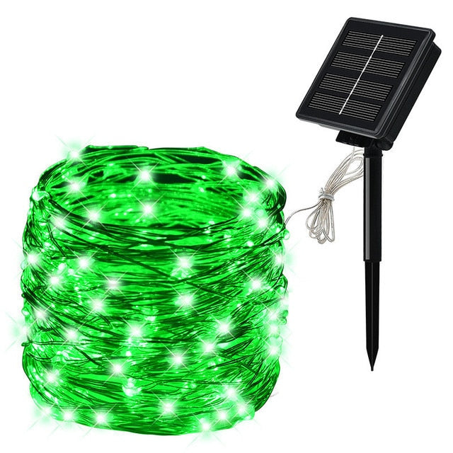 New Year Solar Lamp LED Outdoor