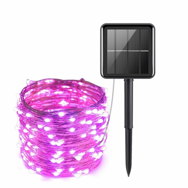 New Year Solar Lamp LED Outdoor