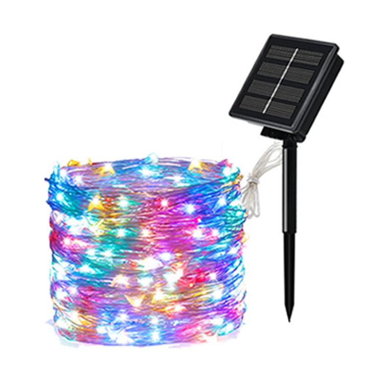 New Year Solar Lamp LED Outdoor