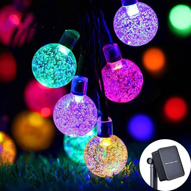 8 Modes Solar Light Crystal ball