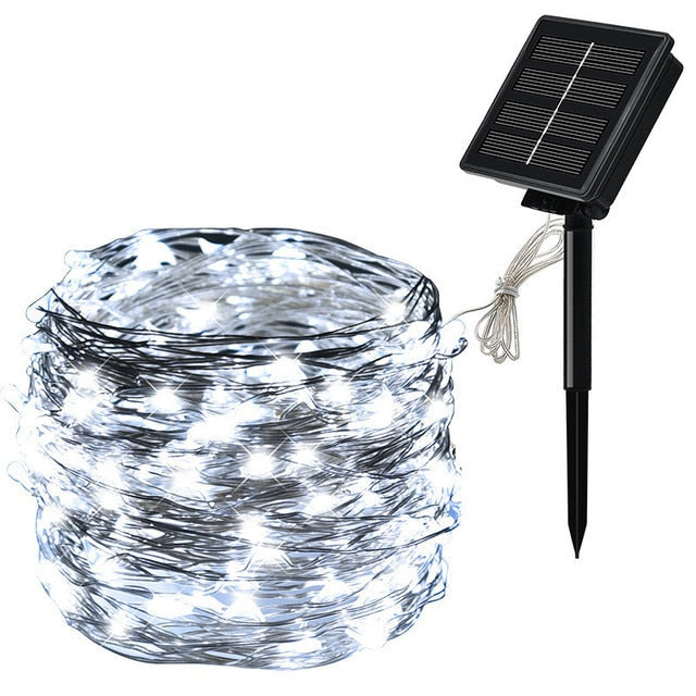 New Year Solar Lamp LED Outdoor